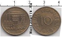 Продать Монеты Саар 10 франков 1799 Медно-никель