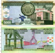 Продать Банкноты Бурунди 5000 франков 2008 