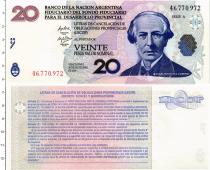 Продать Банкноты Аргентина 20 песо 2006 