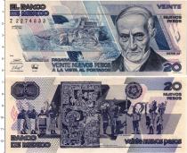 Продать Банкноты Мексика 20 песо 1992 