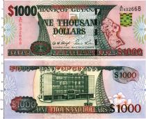 Продать Банкноты Гайана 1000 долларов 2002 