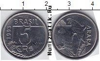 Продать Монеты Бразилия 5 крузадо 1988 Медно-никель