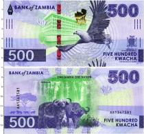 Продать Банкноты Замбия 500 квач 2024 