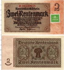 Продать Банкноты ГДР 2 марки 1948 