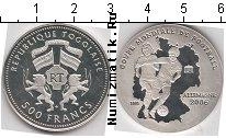 Продать Монеты Того 500 франков 2001 Серебро