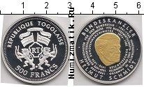 Продать Монеты Того 500 франков 1990 Серебро