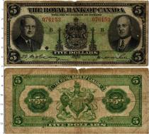 Продать Банкноты Канада 5 долларов 1943 