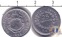 Продать Монеты Коста-Рика 25 сентим 1989 