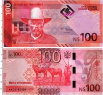 Продать Банкноты Намибия 100 долларов 2025 