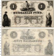 Продать Банкноты Венгрия 1 доллар 1852 