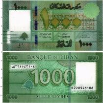 Продать Банкноты Ливан 1000 ливр 2016 