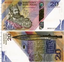Продать Банкноты Польша 20 злотых 2025 