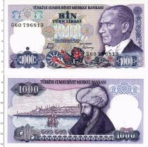 Продать Банкноты Турция 1000 лир 1988 