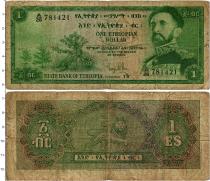 Продать Банкноты Эфиопия 1 бирр 1961 