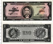Продать Банкноты Доминиканская республика 1 песо 0 