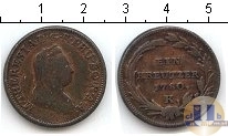 Продать Монеты Пруссия 1 крейцер 1780 Медь