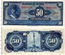 Продать Банкноты Мексика 50 песо 1969 