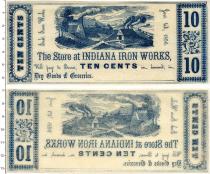 Продать Банкноты США 10 центов 1856 