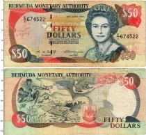 Продать Банкноты Бермудские острова 50 долларов 1997 