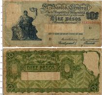 Продать Банкноты Аргентина 10 песо 1935 