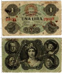 Продать Банкноты Италия 1 лира 1869 
