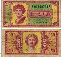 Продать Банкноты США 50 центов 1958 