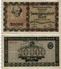 Продать Банкноты Германия : Нотгельды 20000 марок 1923 