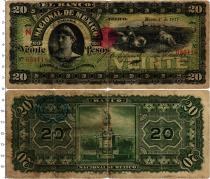 Продать Банкноты Мексика 20 песо 1911 