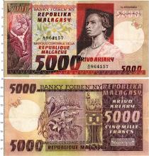 Продать Банкноты Мадагаскар 5000 франков 1995 