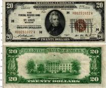 Продать Банкноты США 20 долларов 1929 