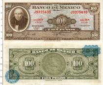 Продать Банкноты Мексика 100 песо 1971 