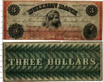Продать Банкноты США 3 доллара 1862 