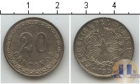 Продать Монеты Парагвай 20 сентаво 1908 Медно-никель