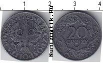 Продать Монеты Польша 20 грош 1923 Цинк