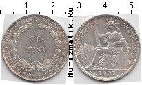 Продать Монеты Индокитай 20 центов 1835 Серебро