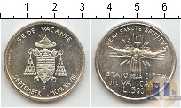 Продать Монеты Ватикан 500 лир 0 Серебро