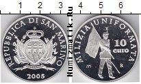 Продать Монеты Сан-Марино 10 евро 2005 Серебро