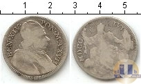Продать Монеты Ватикан 2 джулио 1756 Серебро