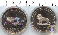Продать Монеты Конго 5 франков 2003 