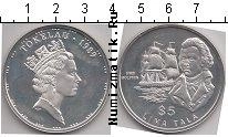 Продать Монеты Токелау 5 тала 1989 Серебро