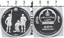 Продать Монеты Монголия 500 тугриков 2003 Серебро