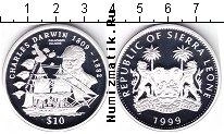 Продать Монеты Сьерра-Леоне 10 долларов 1999 Серебро