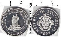 Продать Монеты Сейшелы 10 рупий 1997 Серебро