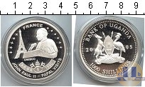 Продать Монеты Уганда 1000 шиллингов 2005 Серебро