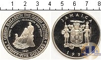 Продать Монеты Ямайка 5 долларов 1994 Серебро