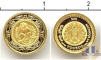 Продать Монеты Монголия 500 тугриков 2004 Золото