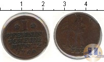 Продать Монеты Брауншвайг-Люнебург 1 пфенниг 1760 Медь