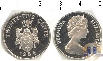 Продать Монеты Бермудские острова 25 центов 1984 Серебро