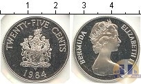 Продать Монеты Бермудские острова 25 центов 1984 Серебро