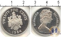 Продать Монеты Бермудские острова 25 центов 1984 Серебро